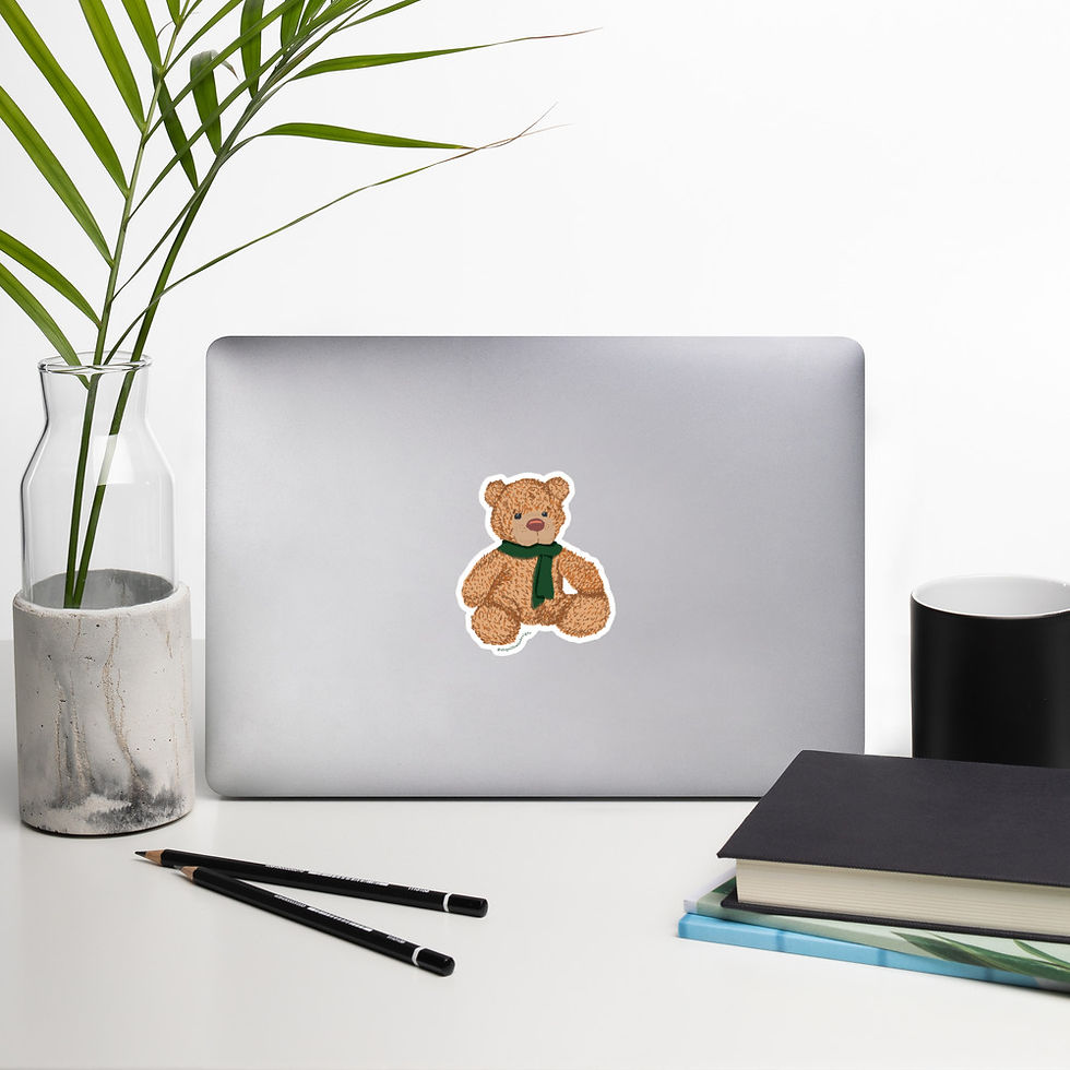 Thumbnail: Teddy Bubble-free stickers