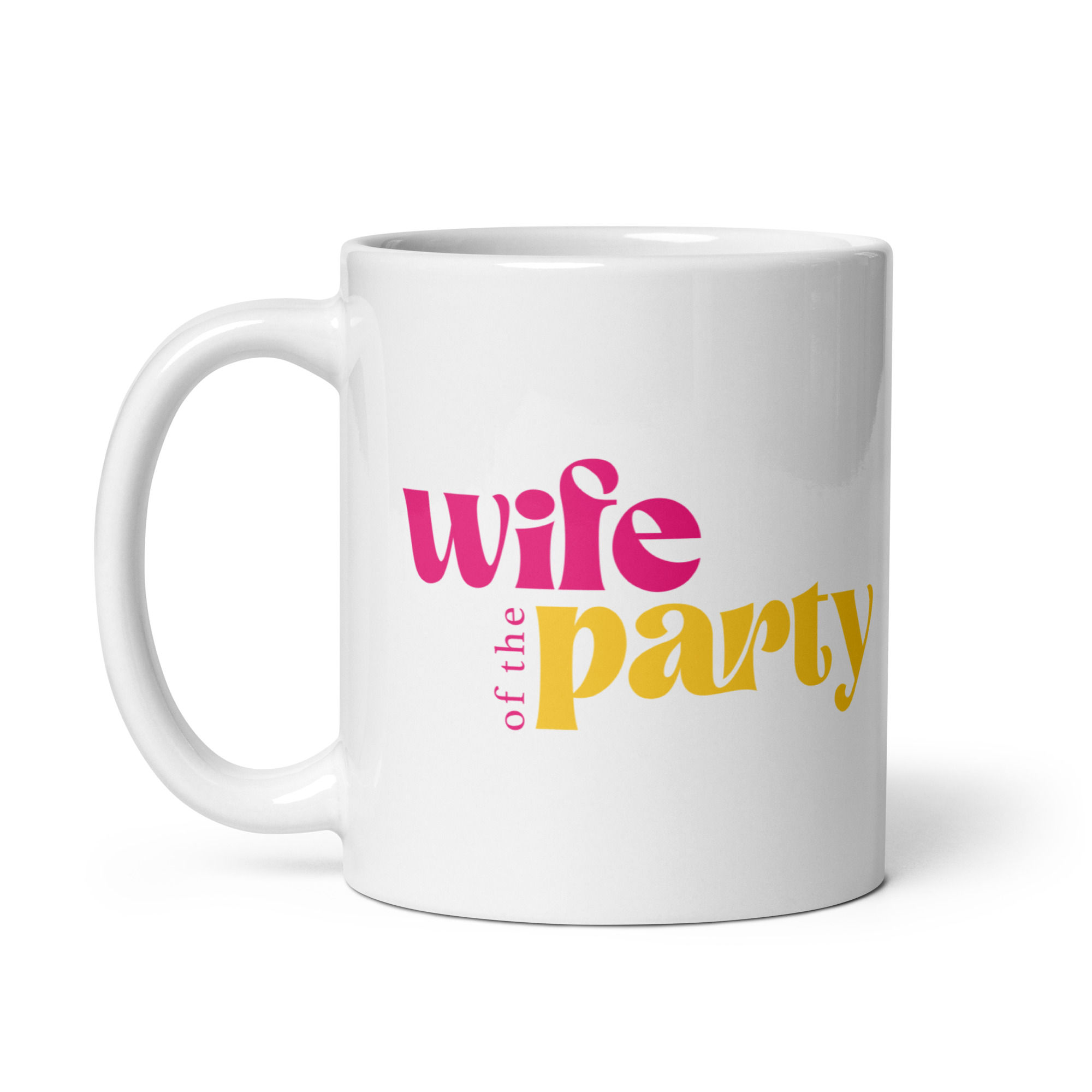 Wife of the Party 70's Mug