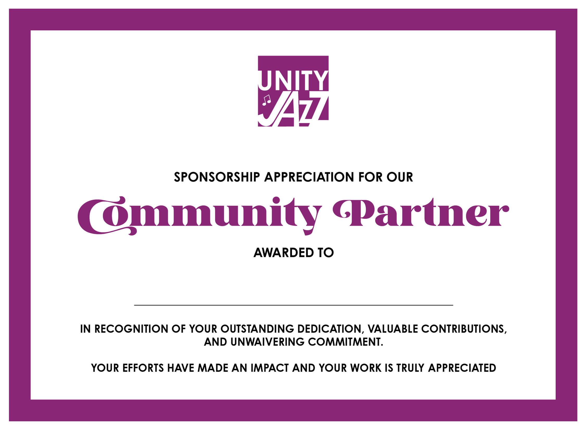 Community Partner