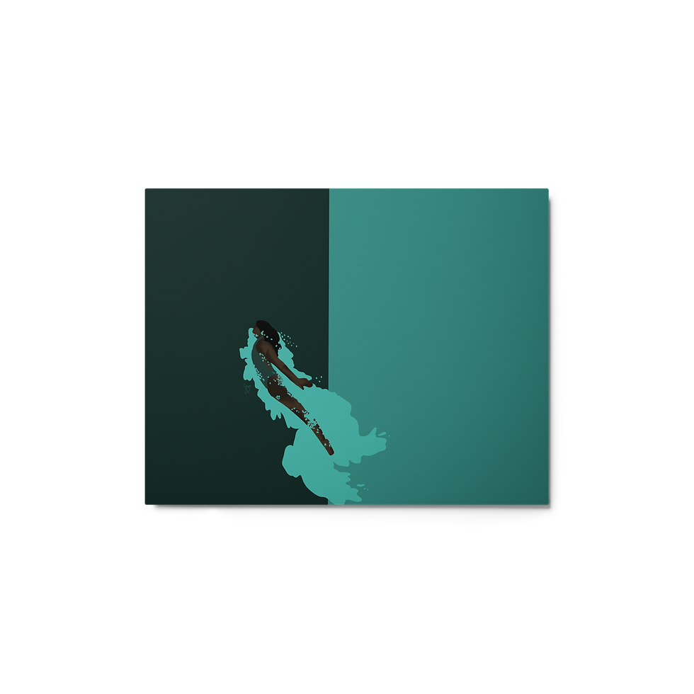 Thumbnail: Aqua Dive Metal Prints