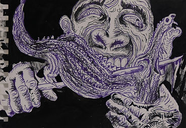 "Isaw Crocs (Buceto)" (2025) by Dansoy Coquilla