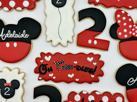 Oh Two-dles Birthday Cookies