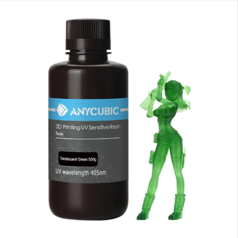 Thumbnail: 3D Printer Resin 405nm – 1kg LCD/DLP UV Resin – Fast Cure, Low Shrinkage – Stand