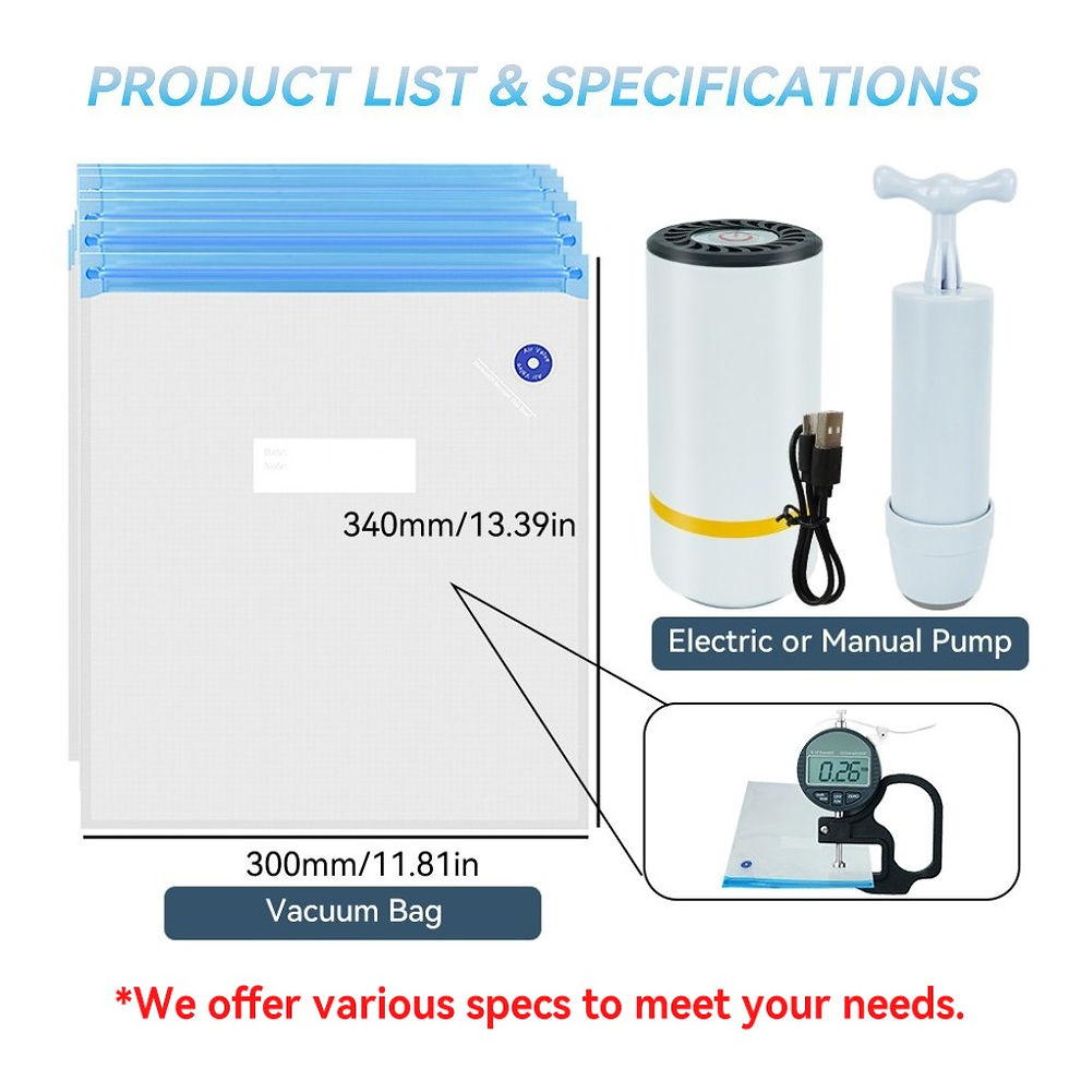 Thumbnail: 3D Printer Filament Storage Bag PLA ABS PETG Vacuum Bag Dryer Safekeep Humidity 