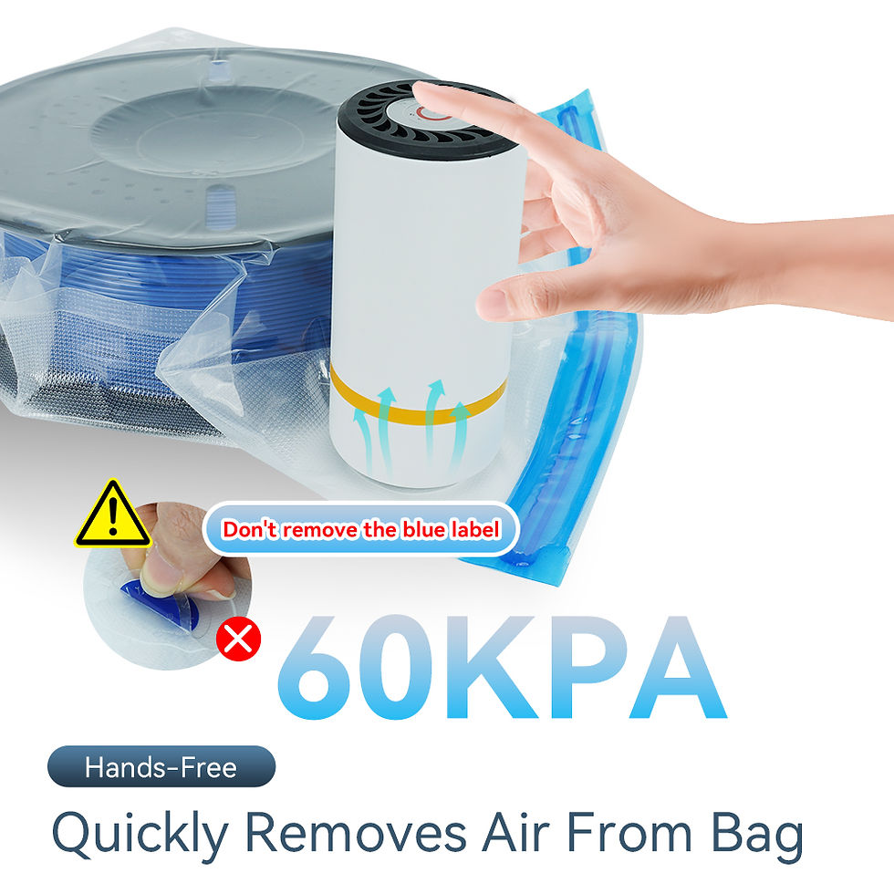 Thumbnail: 3D Printer Filament Storage Bag PLA ABS PETG Vacuum Bag Dryer Safekeep Humidity 