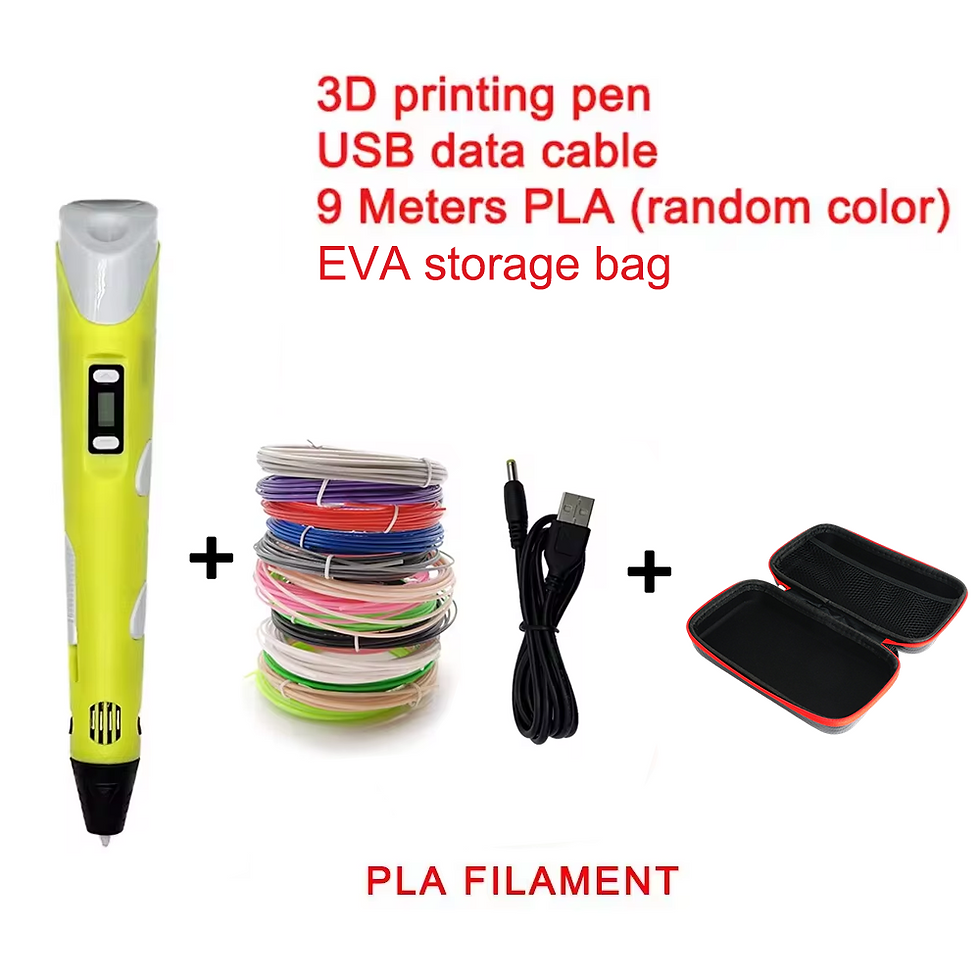 Thumbnail: Electronic 3D Printing Pen with 9M PLA Consumables High-Temperature 3D Graffiti 