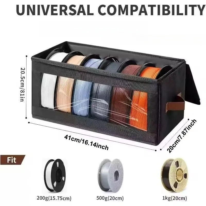 Thumbnail: Filament Storage Bag - 3D Printer Filament Storage Containers, 3D Printing Acces