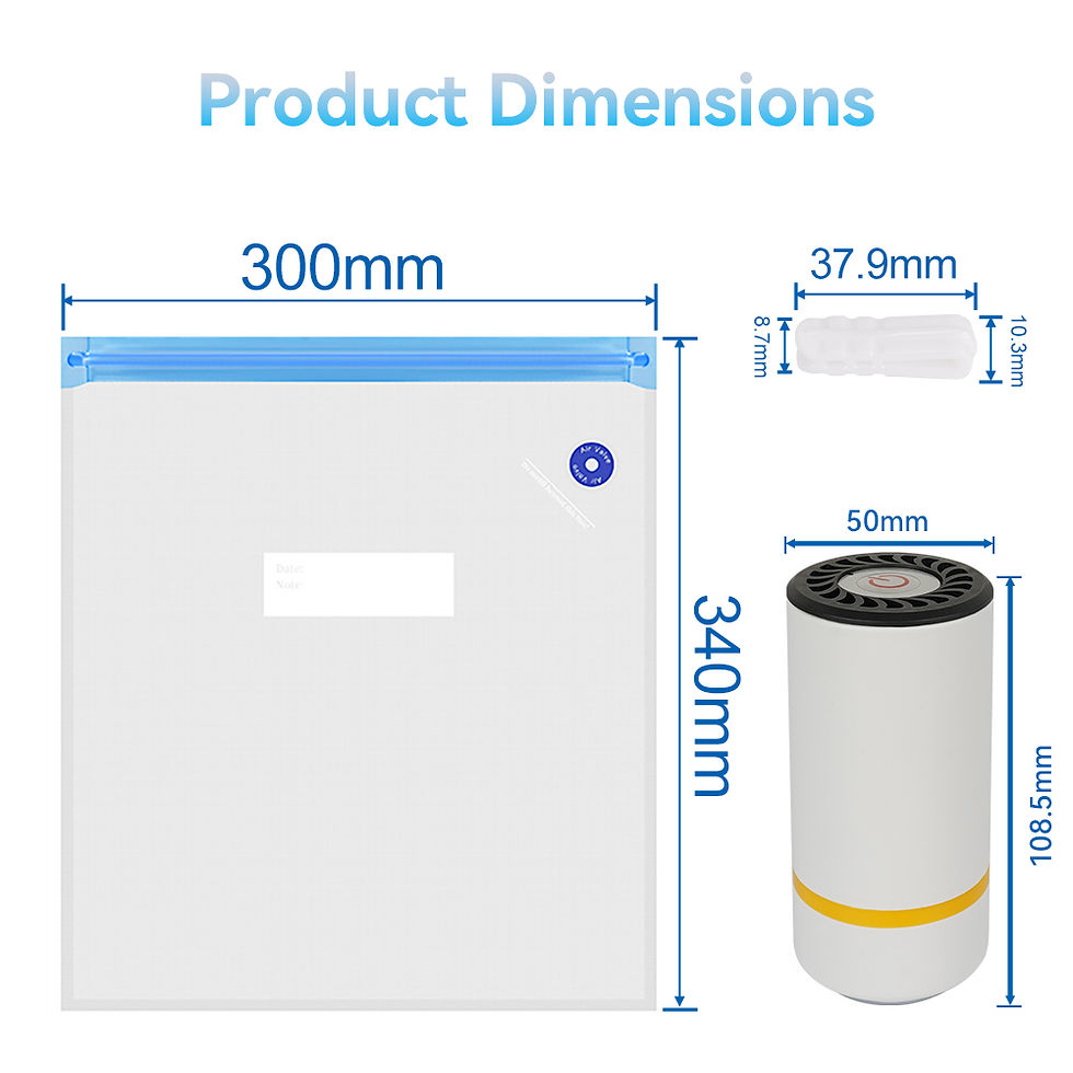 Thumbnail: 3D Printer Filament Storage Bag PLA ABS PETG Vacuum Bag Dryer Safekeep Humidity 
