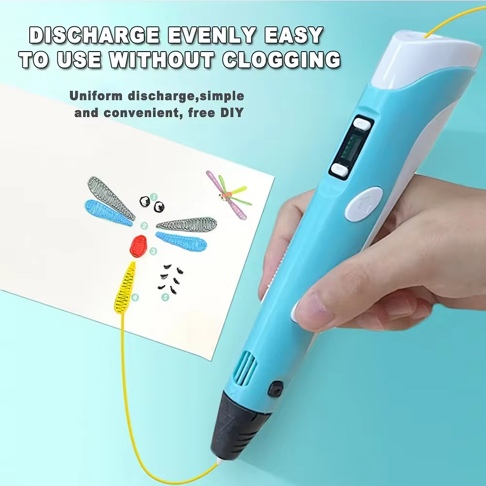 Thumbnail: Electronic 3D Printing Pen with 9M PLA Consumables High-Temperature 3D Graffiti 