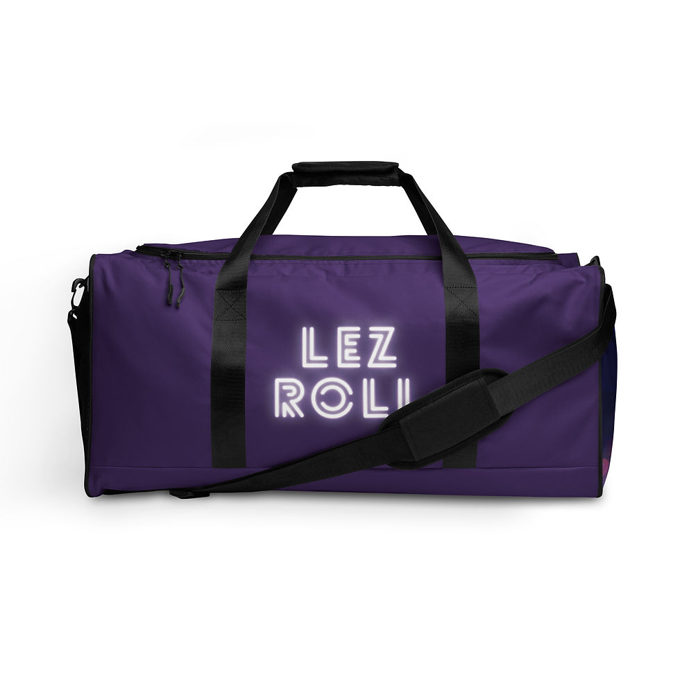 Thumbnail: Lez Roll Radio: Duffle Bag (Purple)