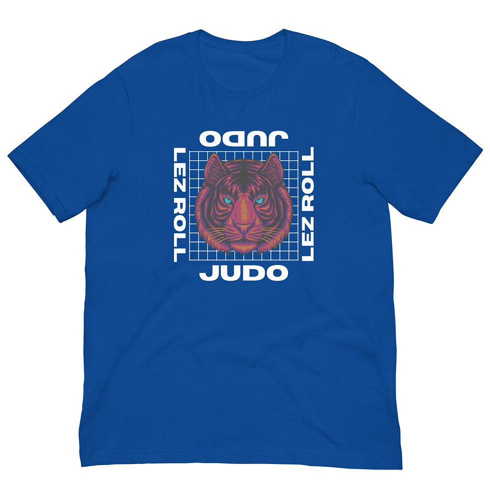 Thumbnail: Judo Tiger: Short Sleeve Unisex T-Shirt