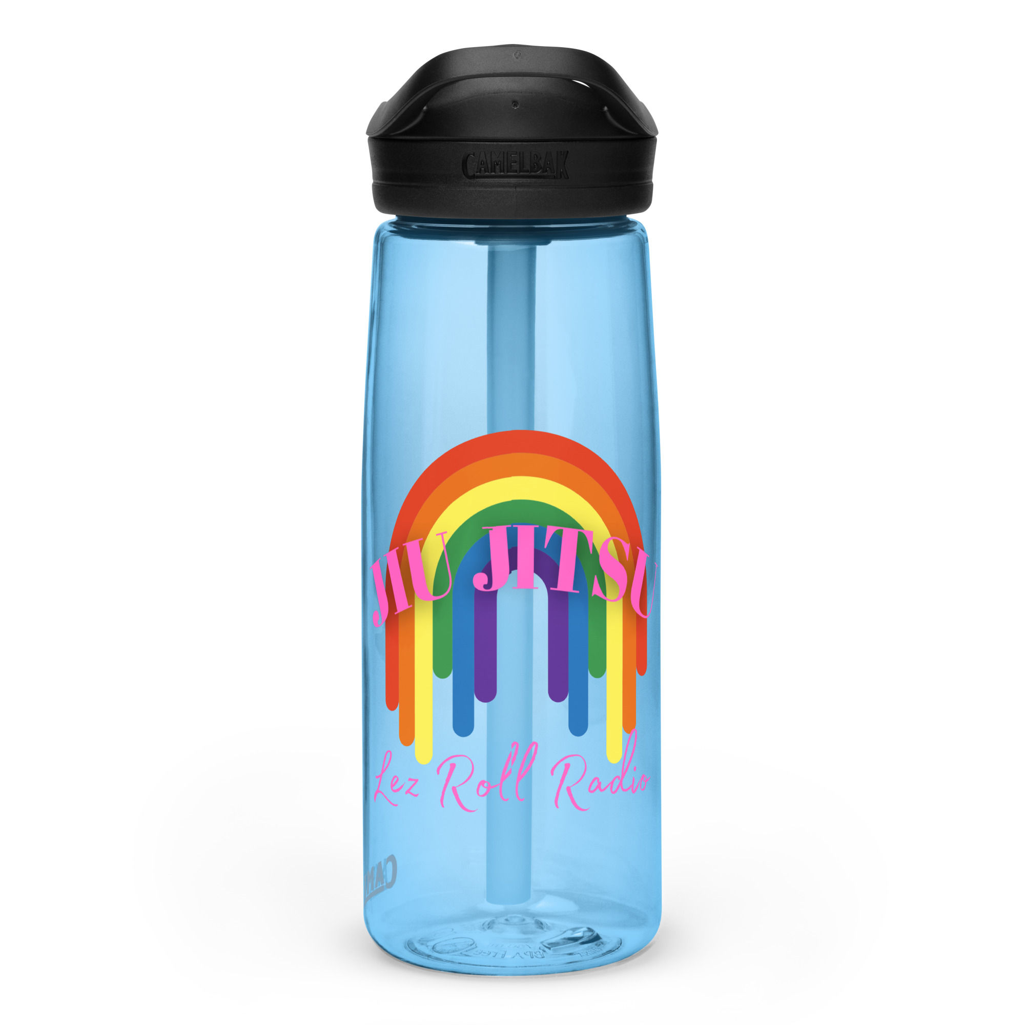 Jiu Jitsu Rainbow: Sports Water Bottle