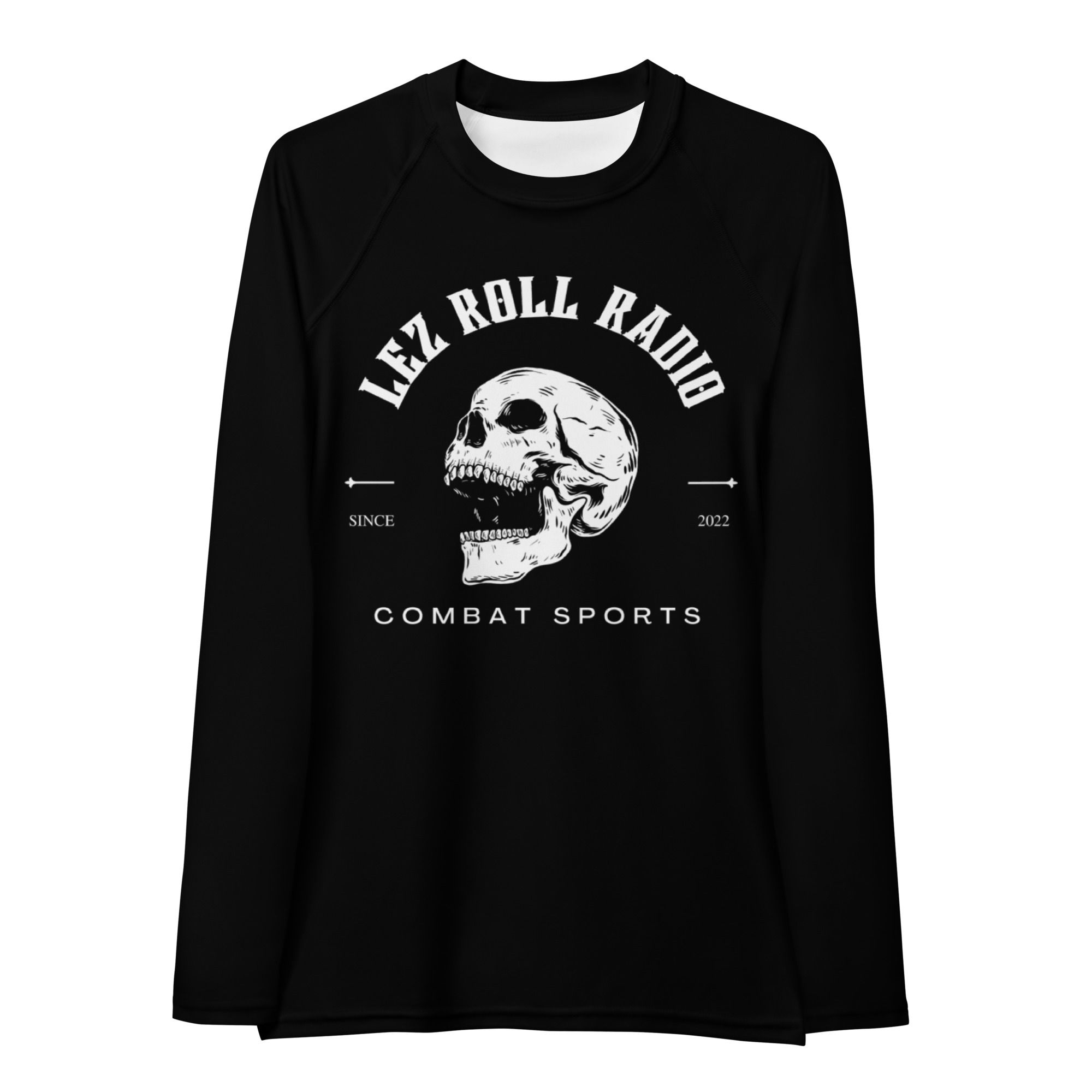 Combat Skull: Women's Rash Guard
