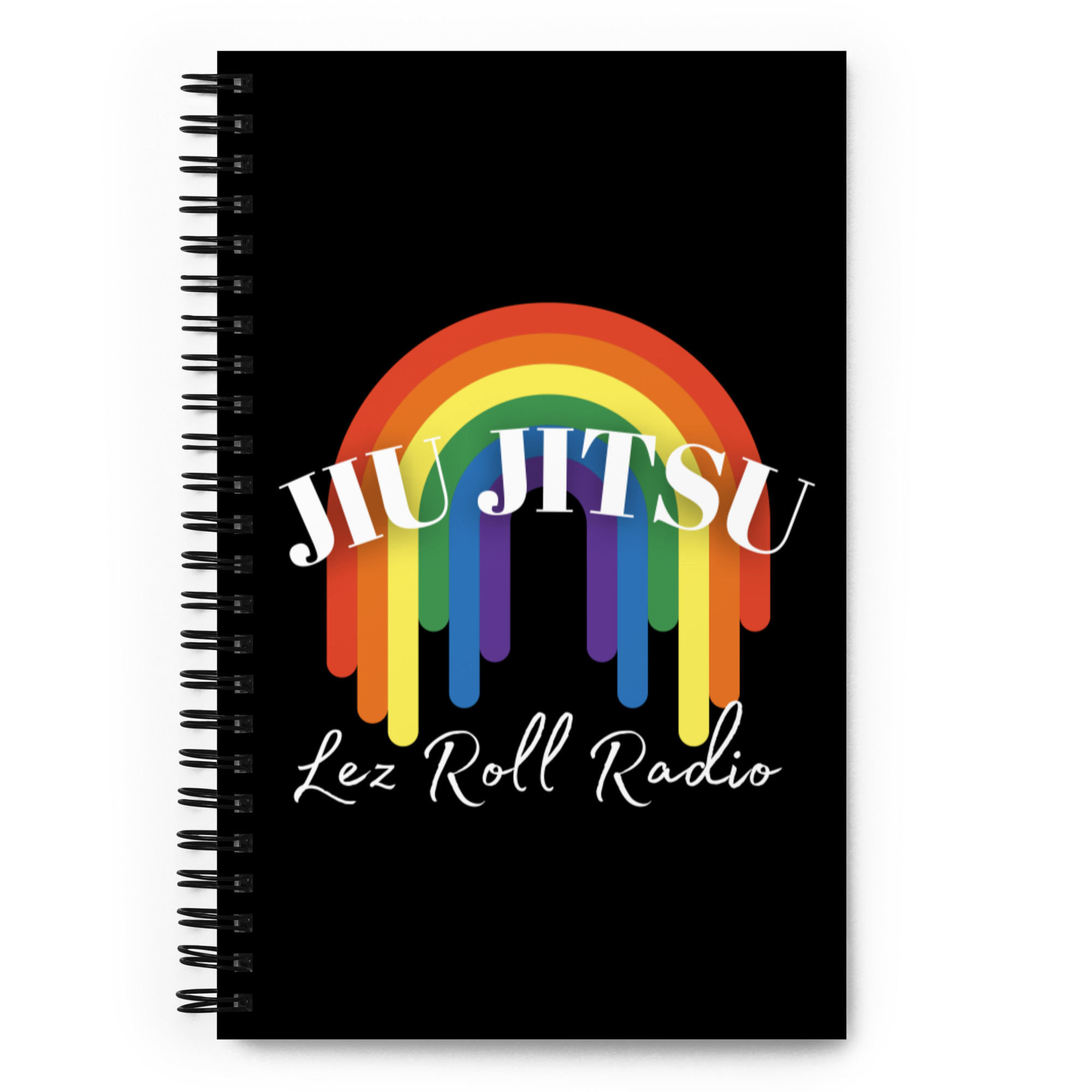 Jiu Jitsu Rainbow: Spiral Notebook