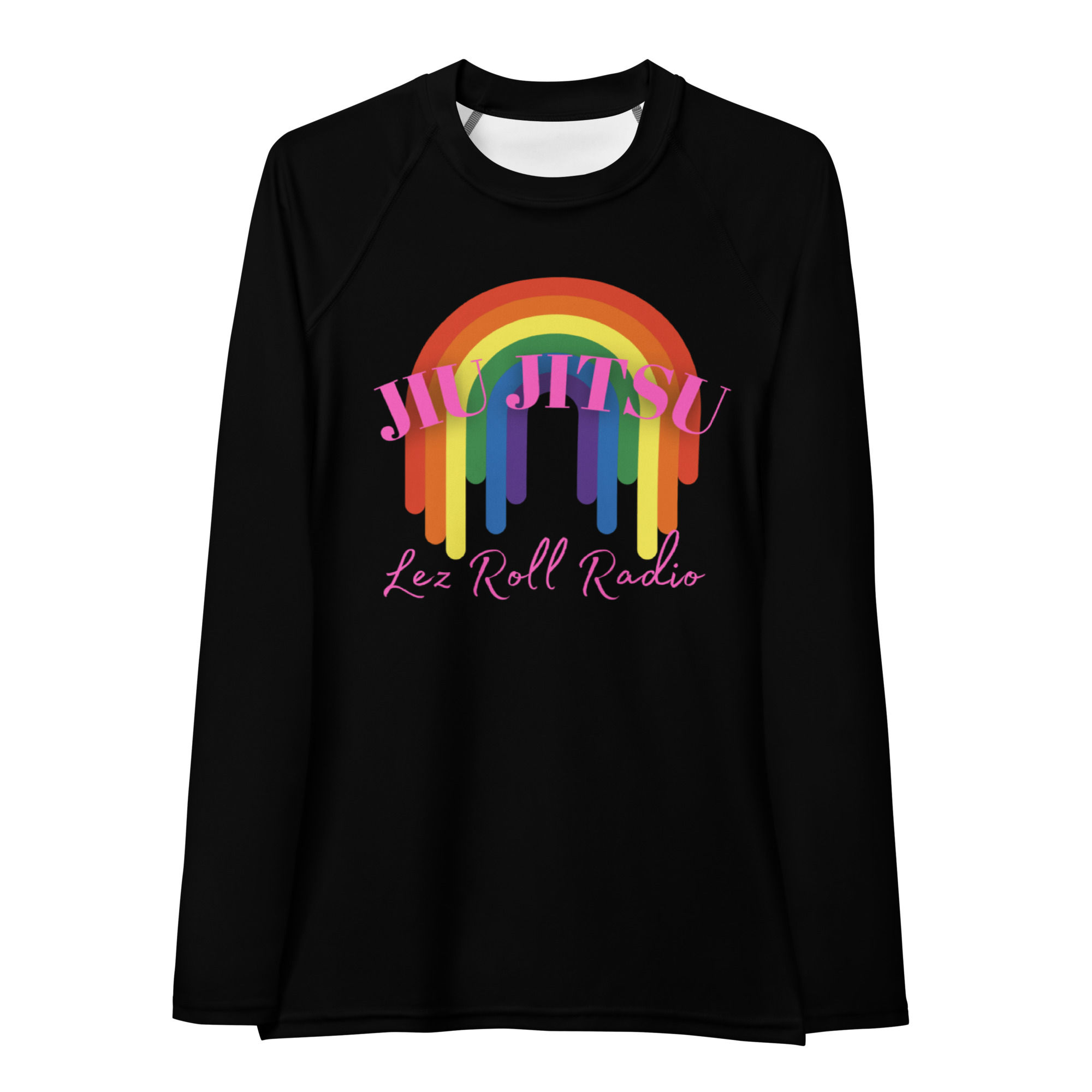 Jiu Jitsu Rainbow: Women's Rash Guard