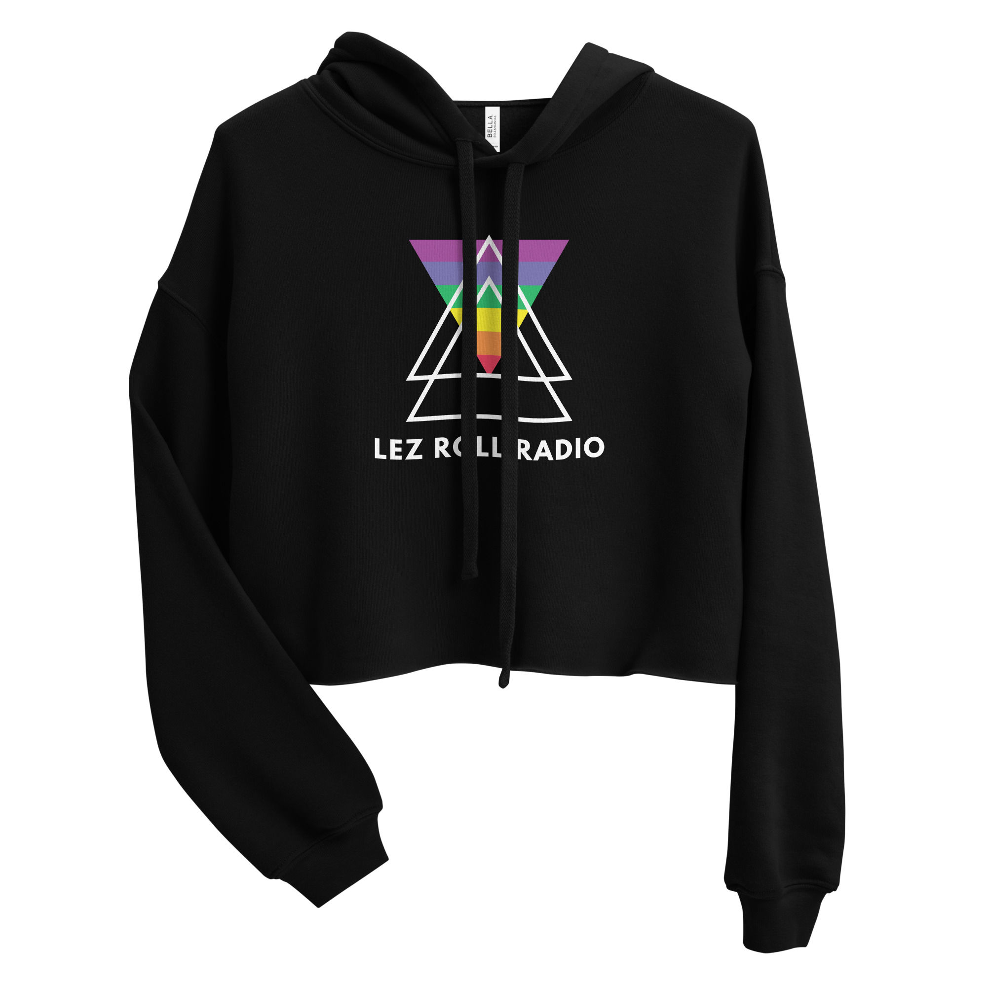 Triangle: Crop Hoodie