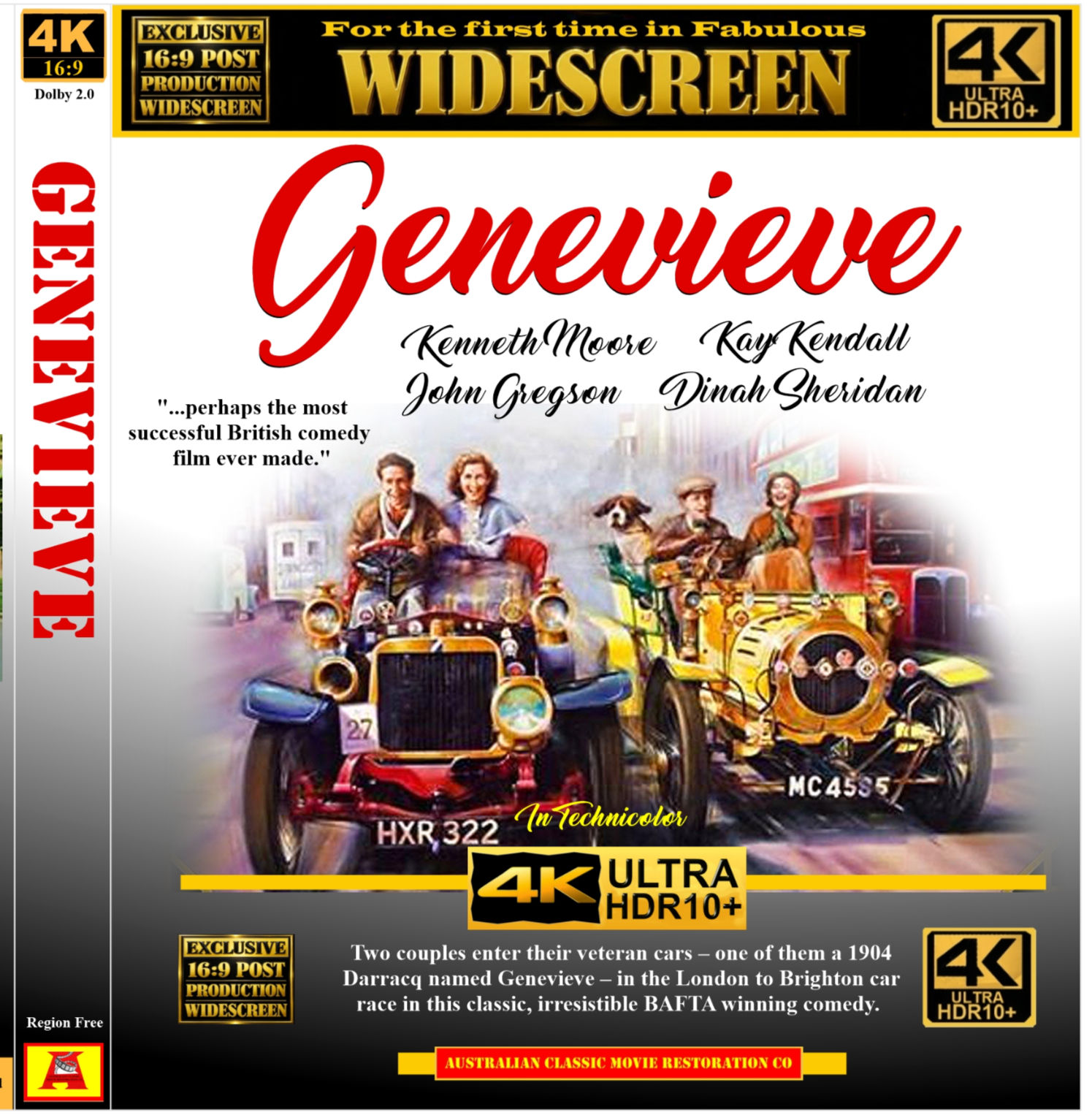 Genevieve 4K: HDR10 Now full Width