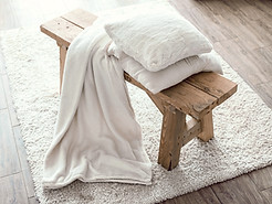 Short Wood Bench