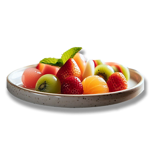 Plato de fruta