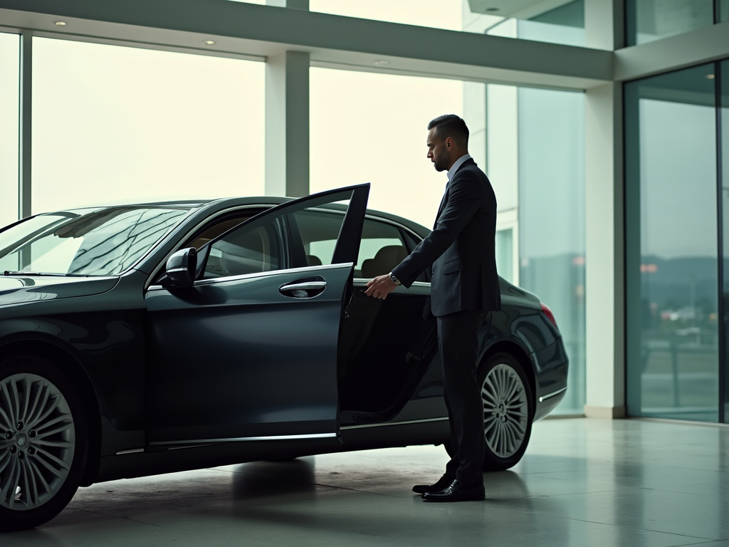 Executive luxury vehicle for corporate chauffeur services in Perth