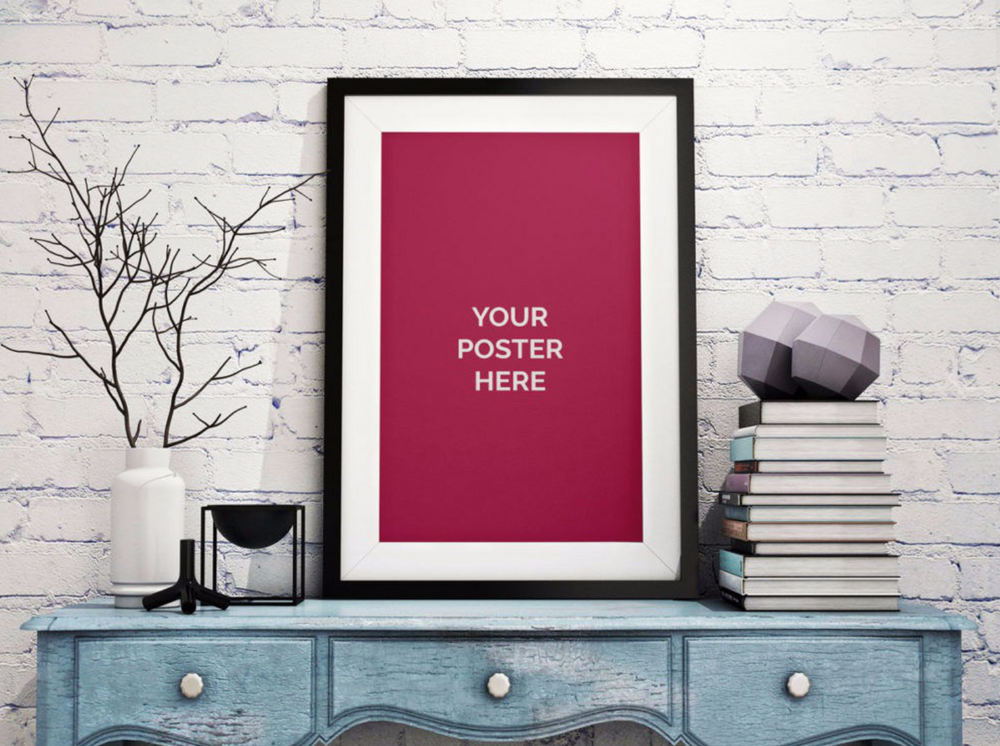 Мокапы для картин в интерьере бесплатные