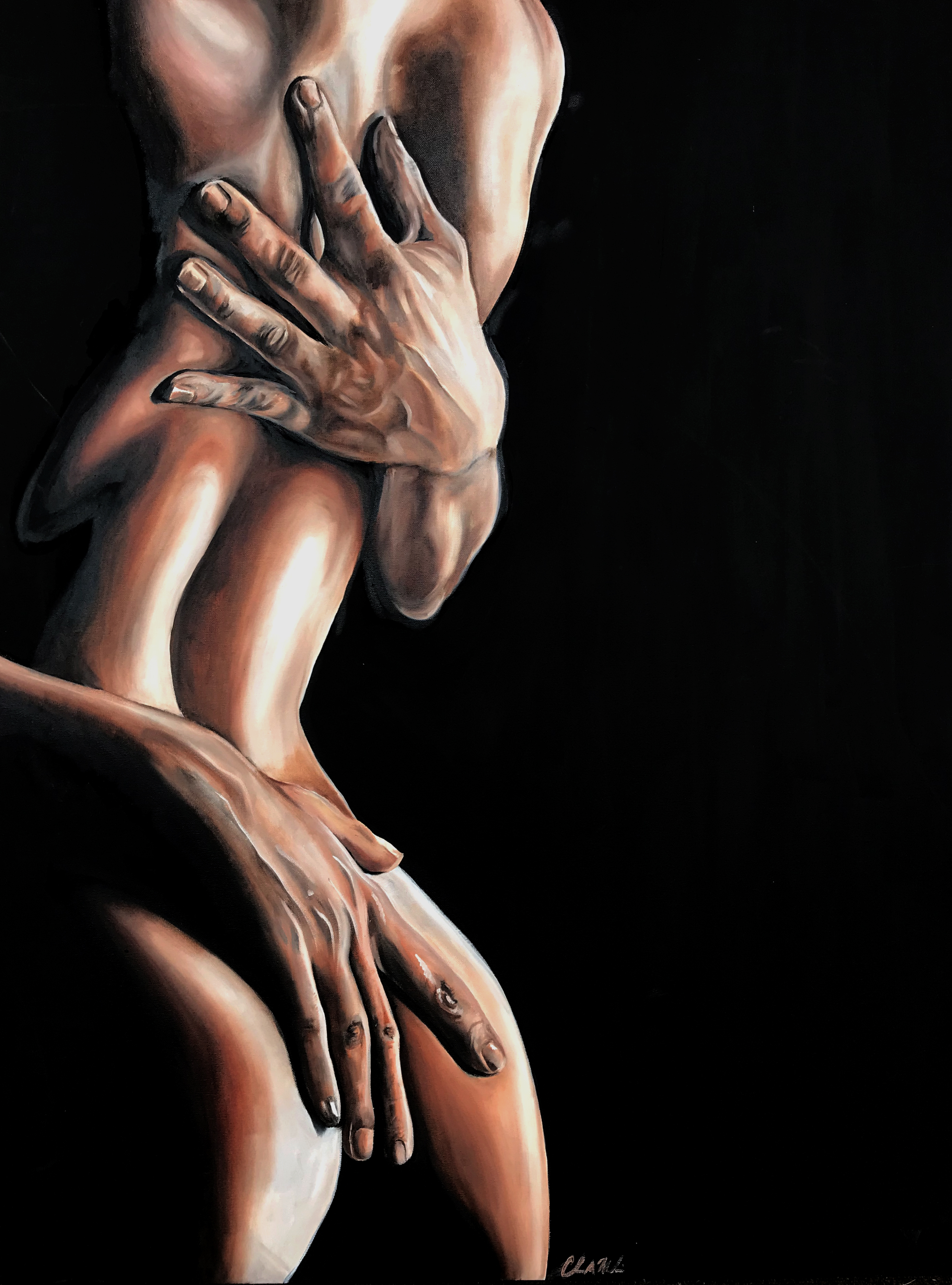 "Touched"-SOLD
