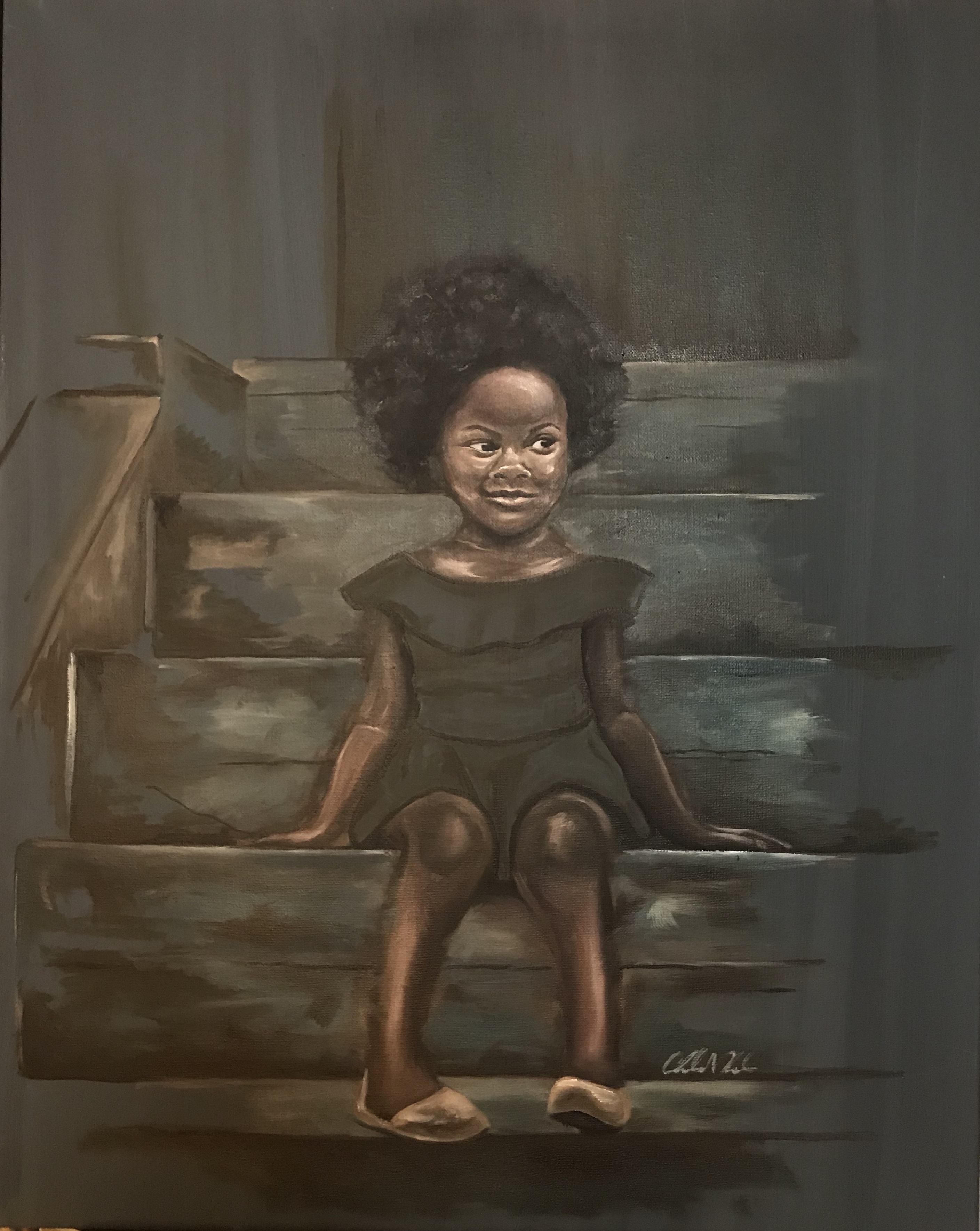 "In The Beginning" -SOLD