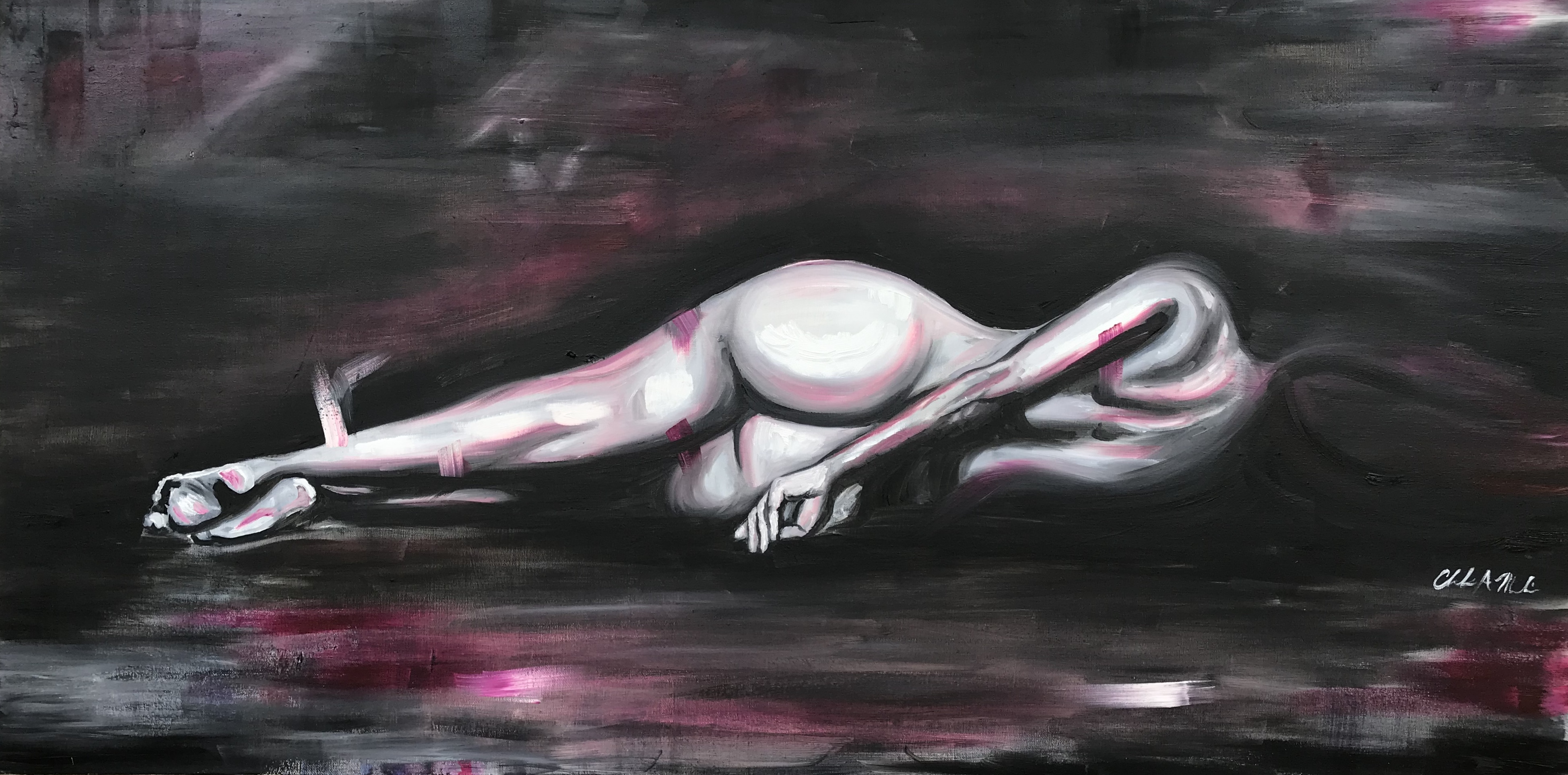 "As I Lay" - SOLD