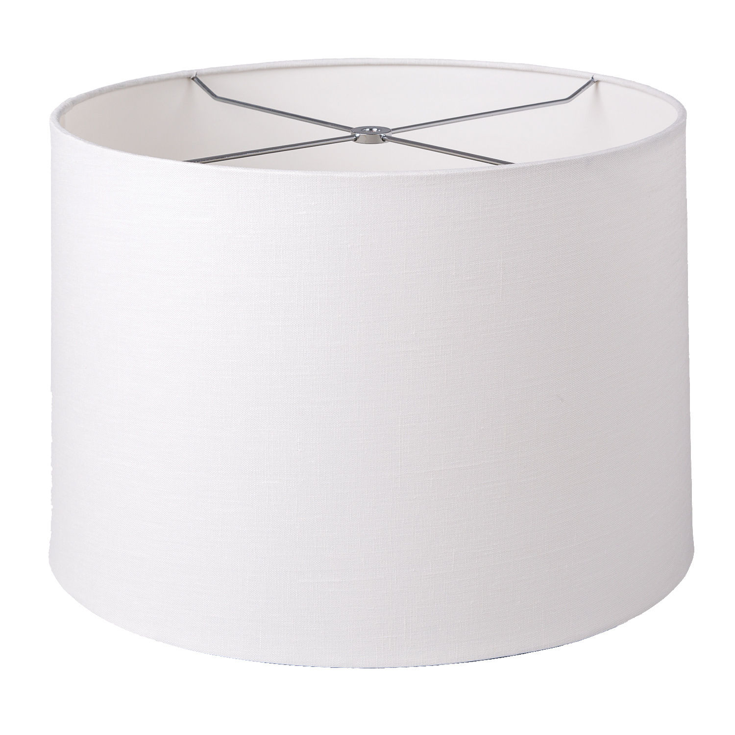 Slubless Rolled Edge Retro Drum Style Lampshade