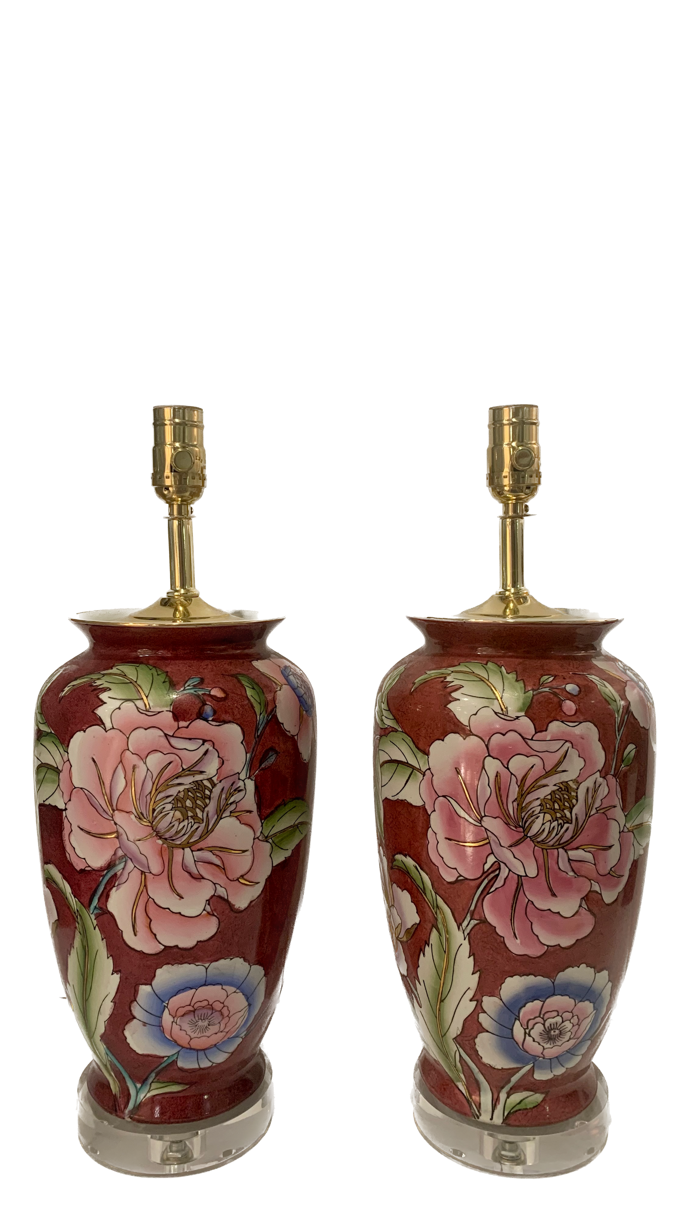 Vintage Asian Table Lamps