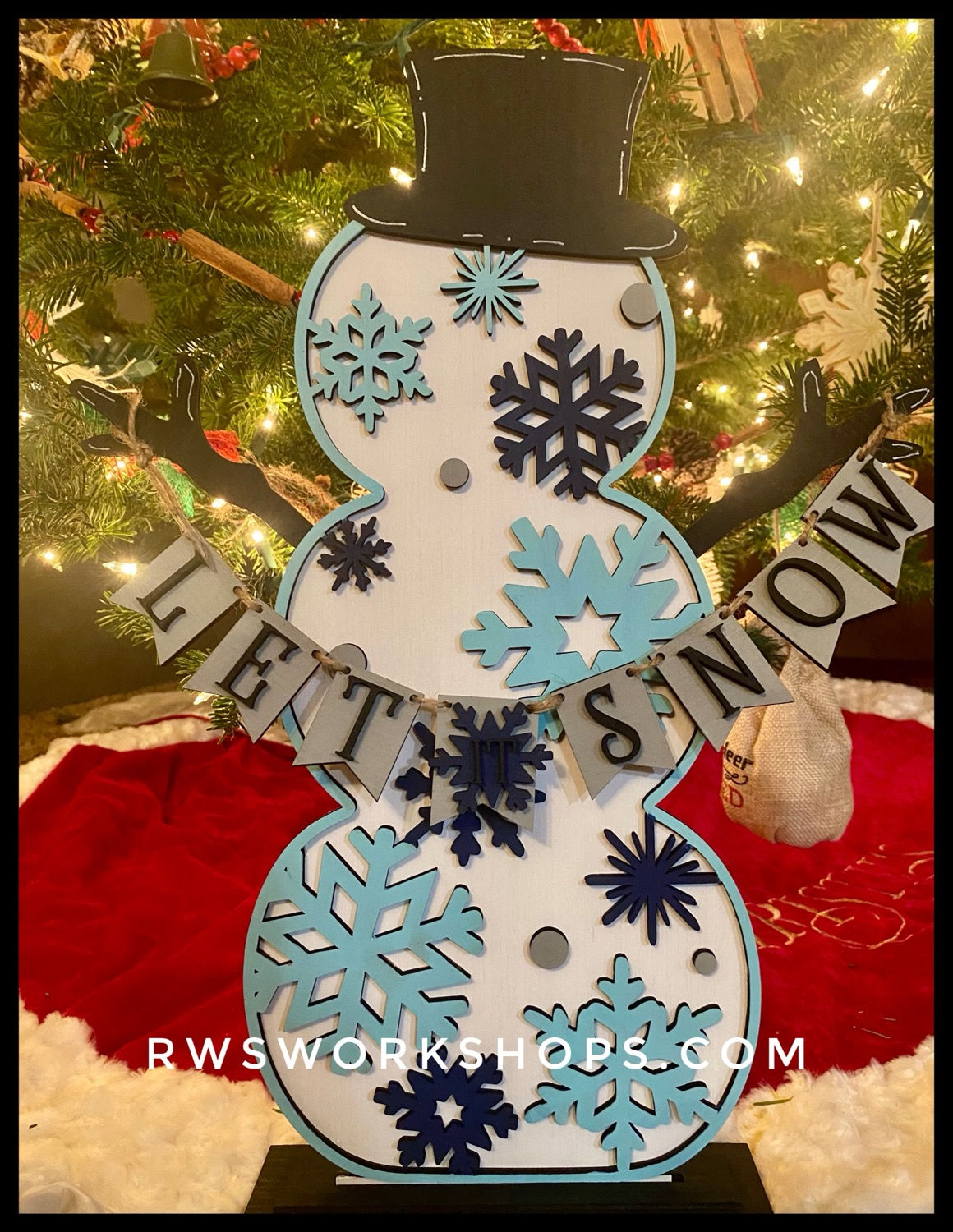 Snowman Standing -let it snow DIY KIT