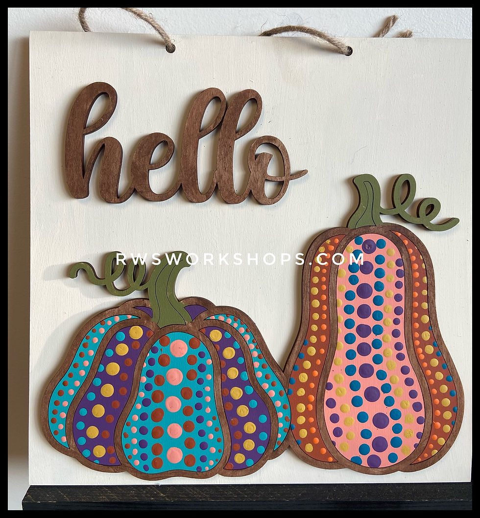 Dotted Pumpkins