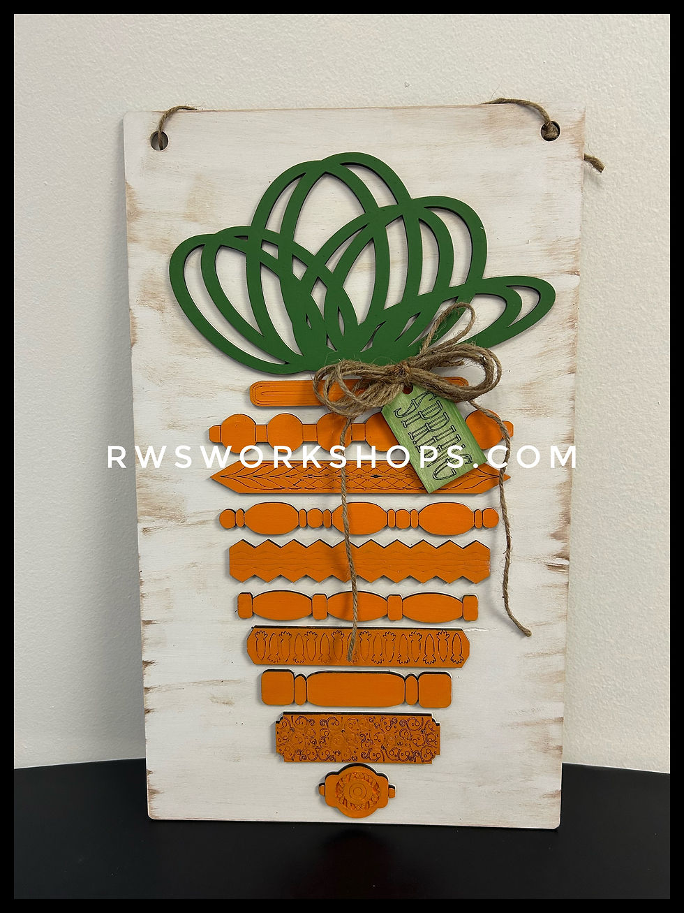 Spindle Carrot Sign