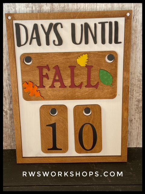 Countdown Interchangeable Pieces