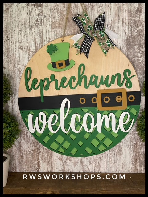 Leprechauns Welcome Belt