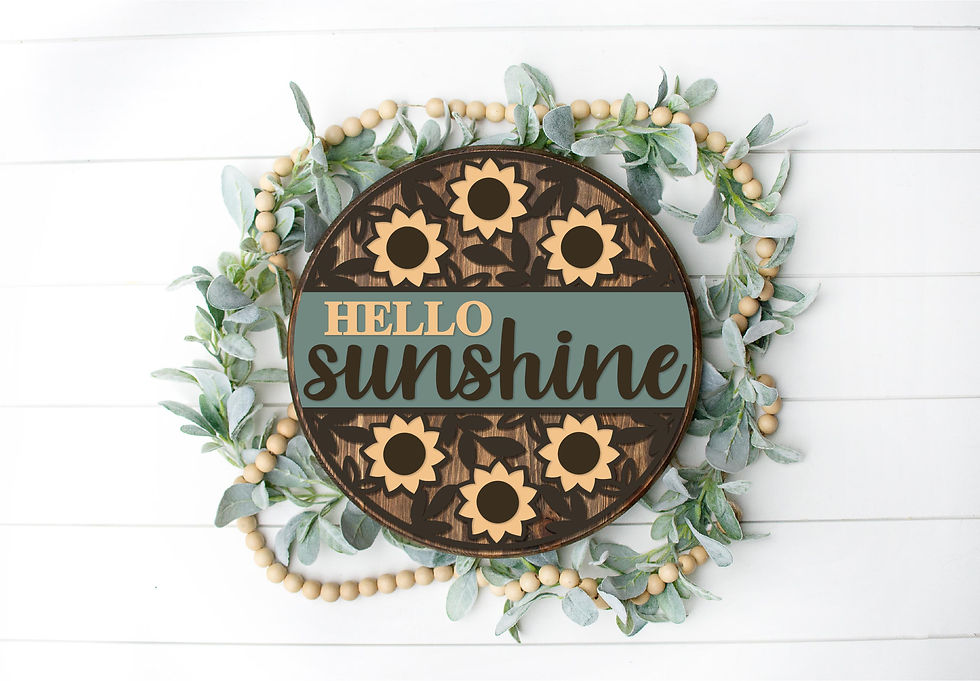 Hello Sunshine Sunflower