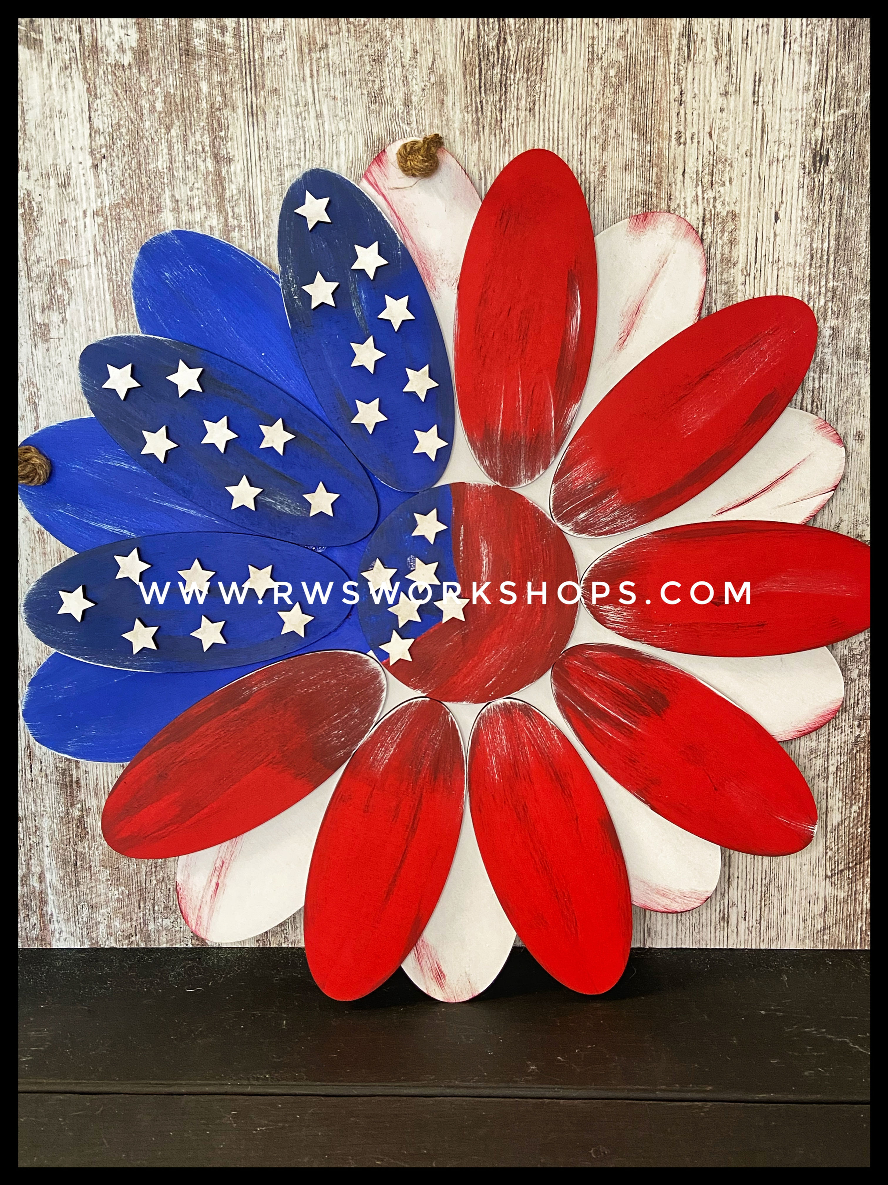 Flower Flag 18" Door Hanger