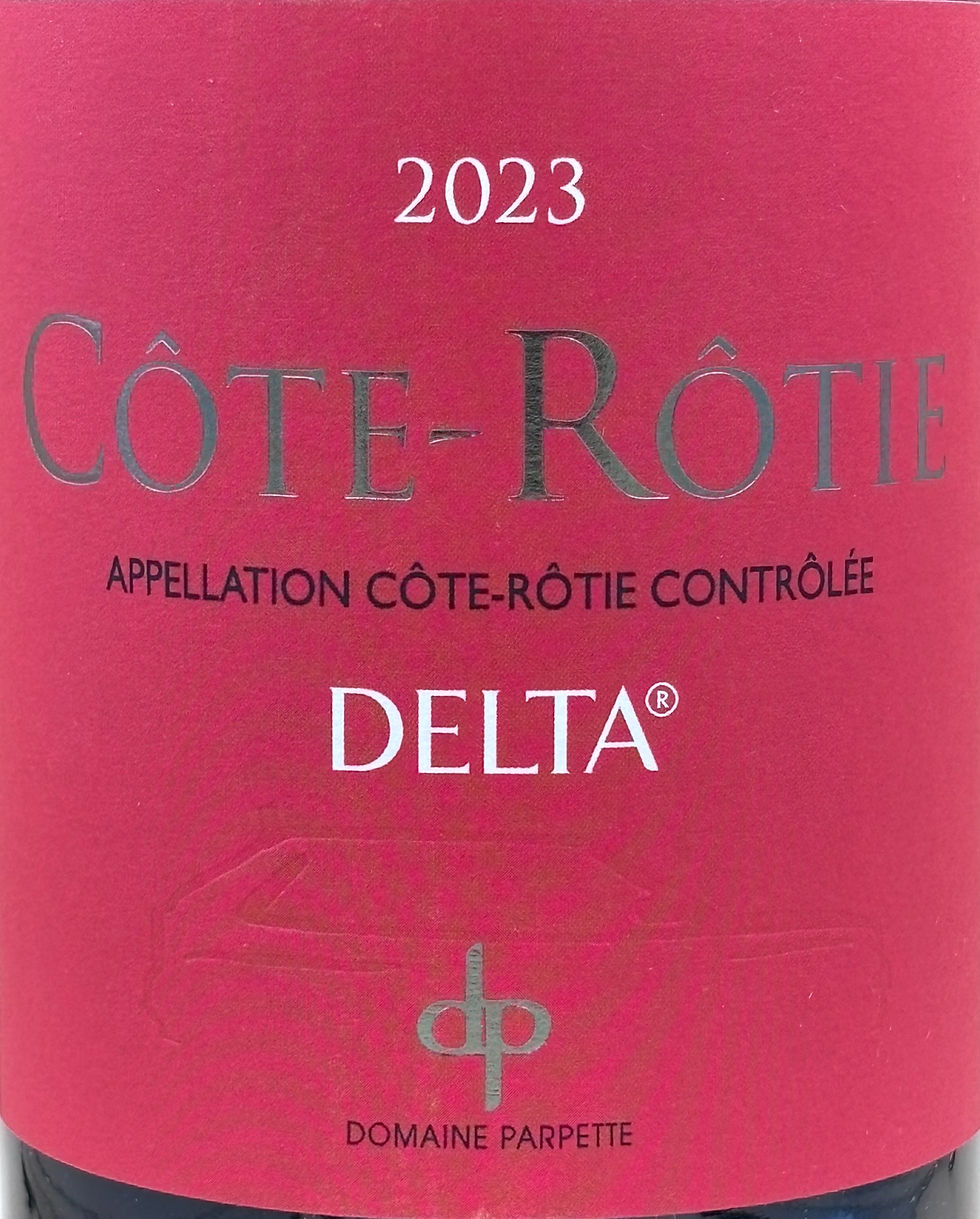 Thumbnail: Delta Côte-Rôtie Etiket Voorkant