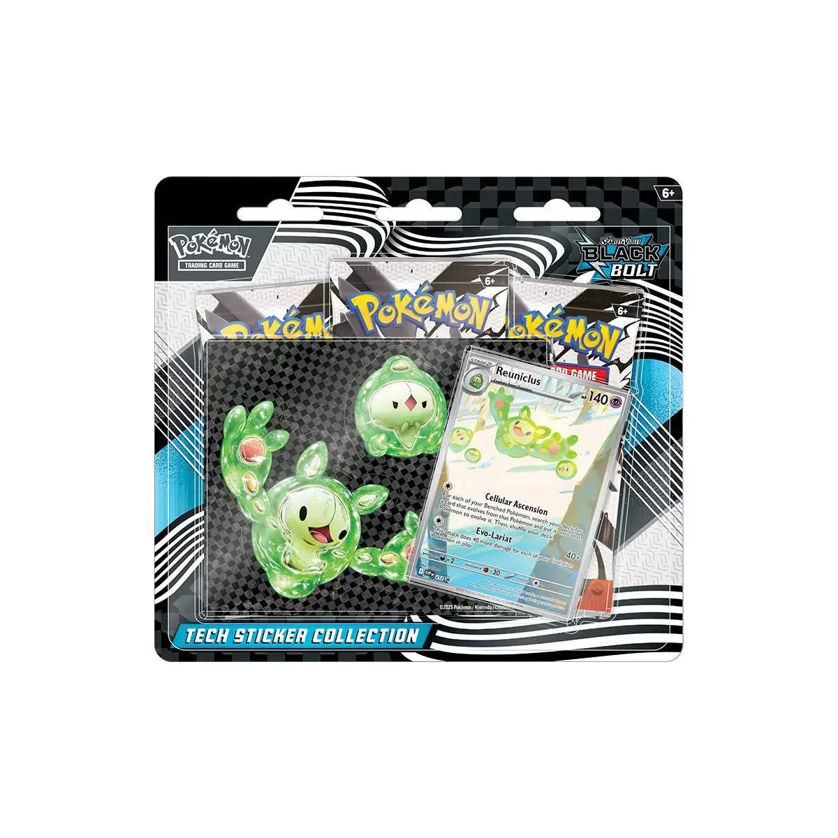 Black Bolt Tech Sticker Collection