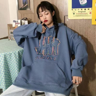 Korean Style Loose Hooded Jacket - Lazy Fashion Top