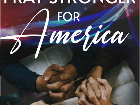 WAKE UP AMERICA AND LET’S PRAY STRONGER TOGETHER.