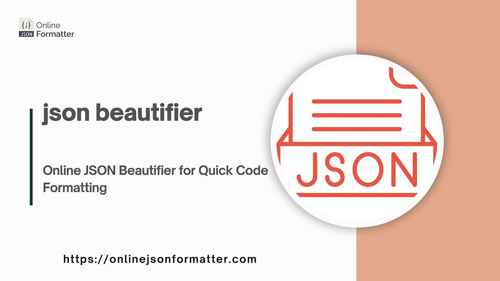 json beautifier