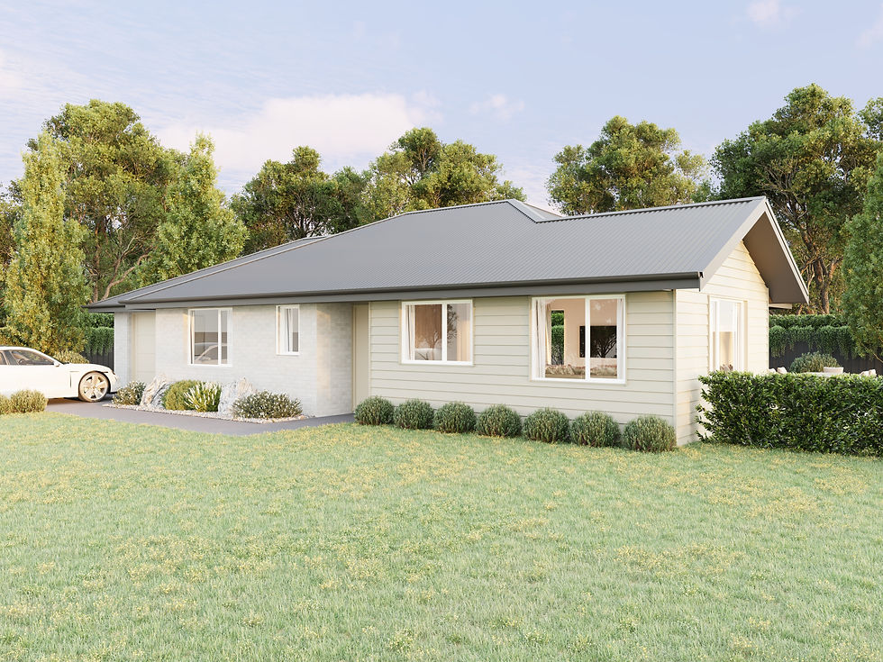 Eden home exterior, plus