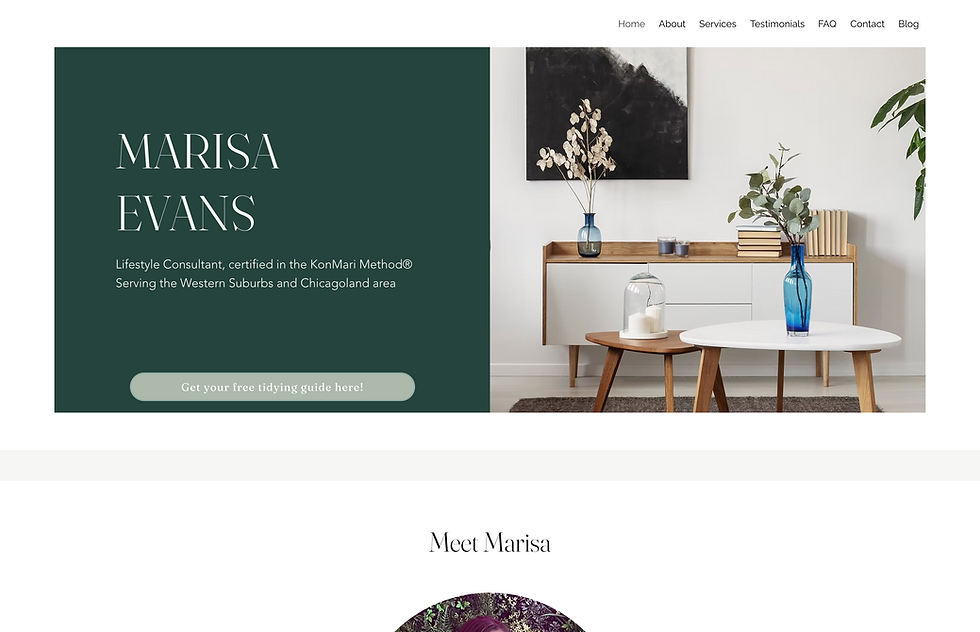 marisa evans portfolio