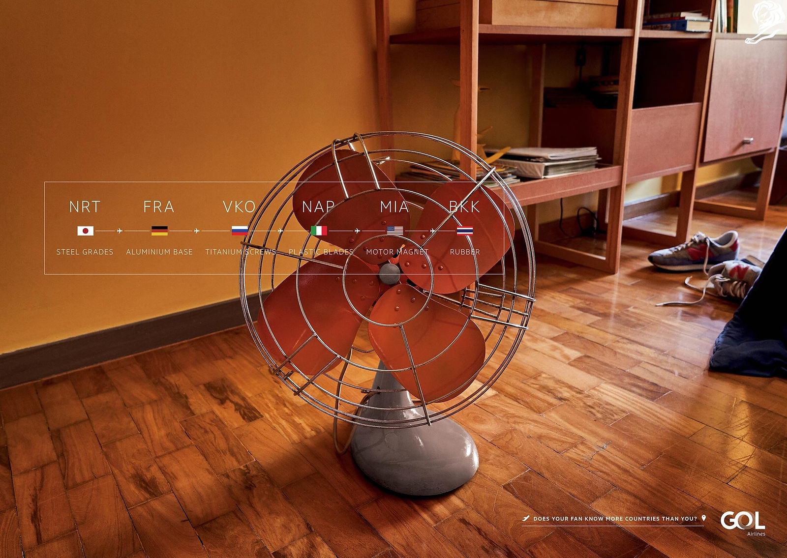 GOL AIRLINES - Travel Objects - BBDO - Cannes Lions 2023 (Digital Proof JPG from The Work