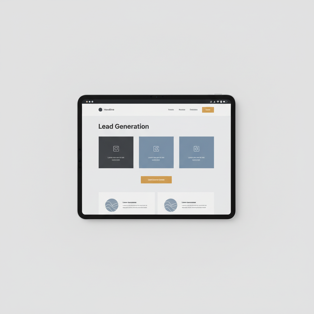 Landing Page Template