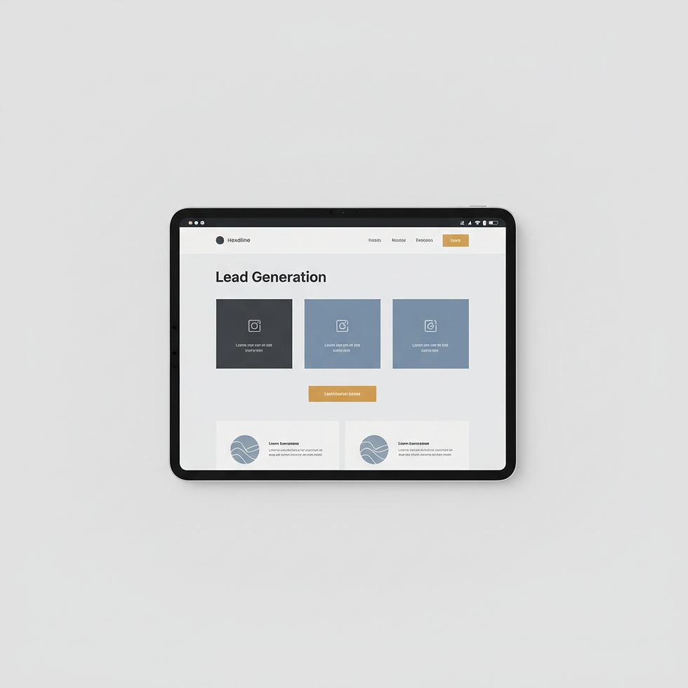 Landing Page Template