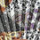 Miniature : tissu avec motif patchwork pour éventail