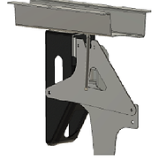 Rear Bracket Excalibur Running Boards.pn