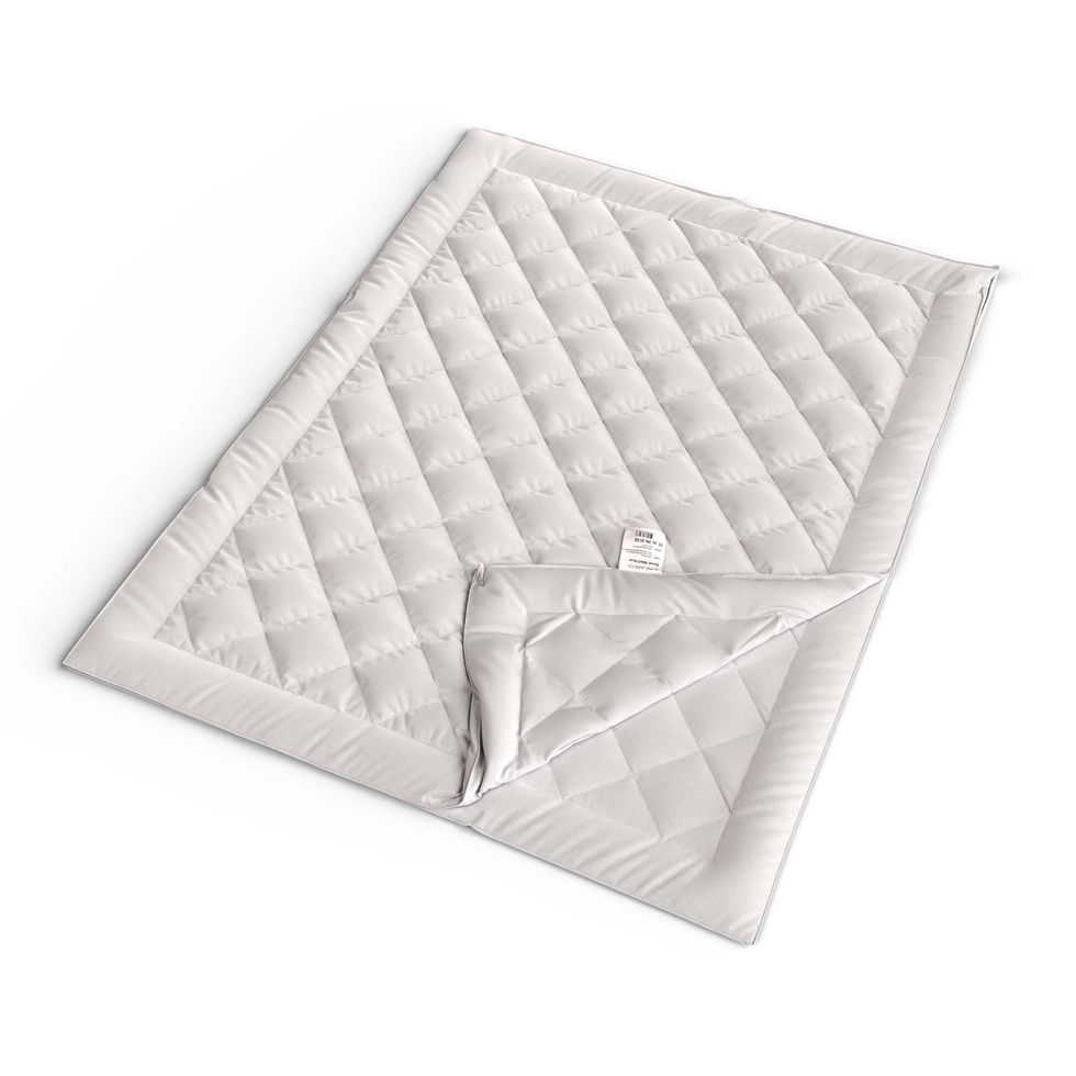 Gefertigt aus anschmiegsamer Polyester-Mikrofaser und gefüllt mit silikonisierter Polyester-Hohlfaser 6D ist das Duvet bausch